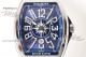 Franck Muller Vanguard Yachting Blue Dial Blue Leather Strap Copy Watch (8)_th.jpg